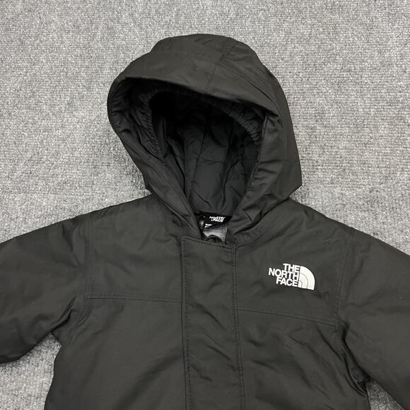 The North Face Snowsuit Baby 6-12 Months Black DryVent Hooded One Piece - Picture 2 of 10